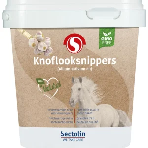 Sectolin Knoflooksnippers - Weerstandsupplement Paard - 2 Kilogram - Emmer