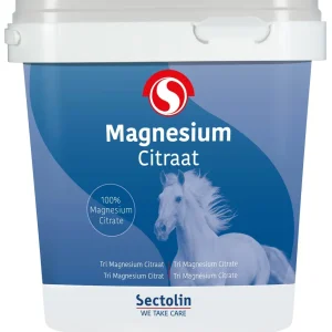 Sectolin Magnesium citraat Poeder - Kalmeringssupplement Paard - 0.5 Kilogram - Emmer
