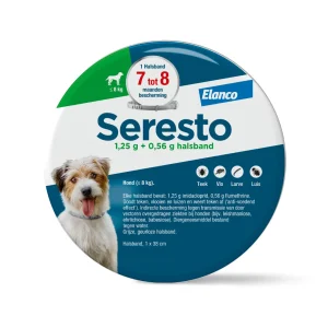 Seresto halsband voor kleine honden