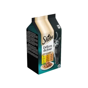 Sheba Délices du Jour Gevogelte in Gelei Multipack