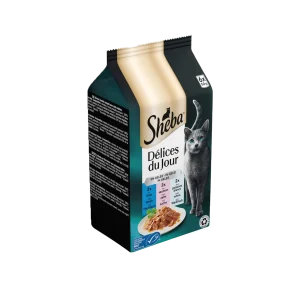 Sheba Délices du Jour Vis in Gelei Multipack