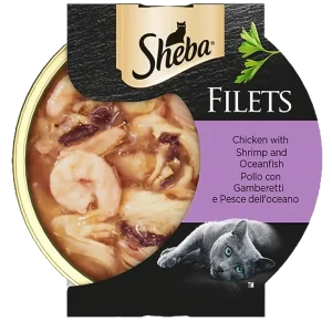 Sheba Kip en Garnaal Filet in Saus
