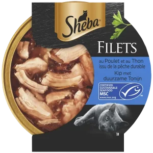 Sheba Kip en Tonijn Filet in Saus