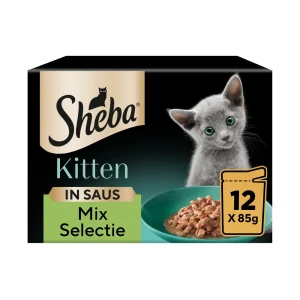 Sheba Kitten Mix Selectie in Saus