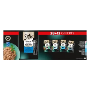 Sheba Mini Filets Vis 40×85 g