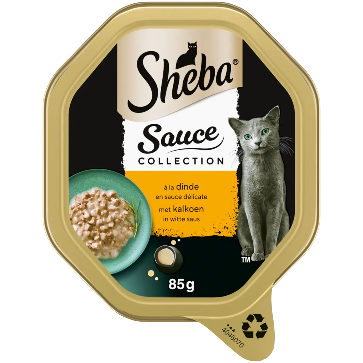 Sheba Sauce Collection Kalkoen Witte Saus 85 g