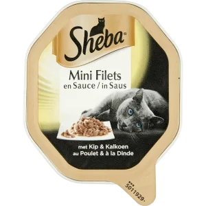 Sheba Selections Kip & Kalkoen 85 g