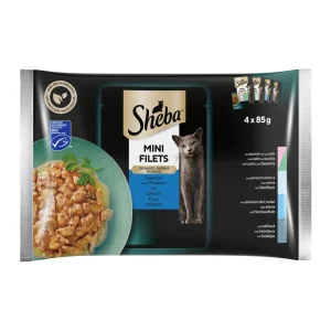Sheba Visselectie Mini Filets in Saus