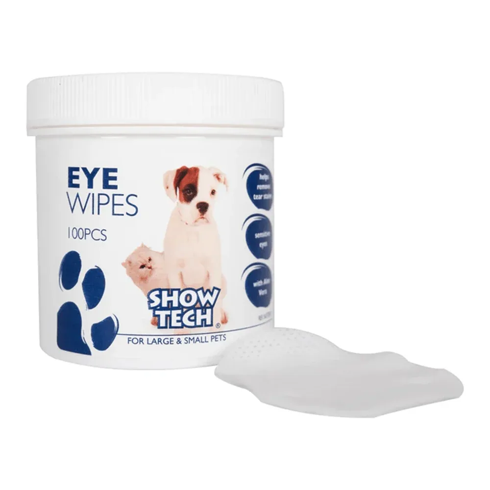 Show Tech - Eye Wipes - Zachte Oogverzorging - Hond & Kat - 100st