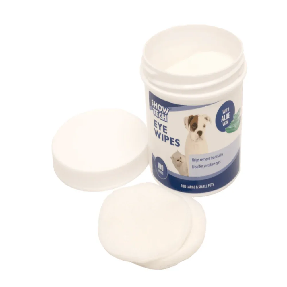Show Tech - Eye Wipes - Zachte Oogverzorging - Hond & Kat - 100st - Image 2