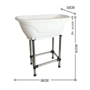 Show Tech - Handy Tub - Wit - M - 96x50x91cm - Wit