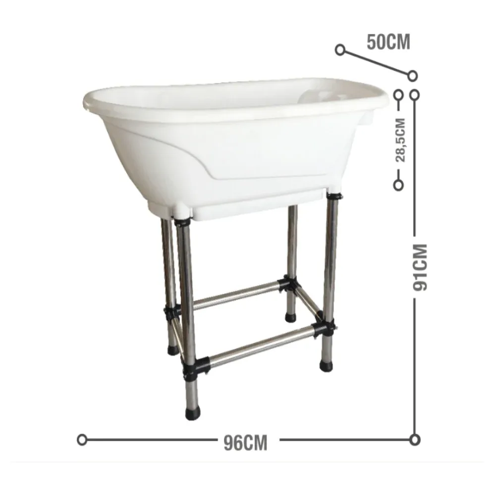 Show Tech - Handy Tub - Wit - M - 96x50x91cm - Wit