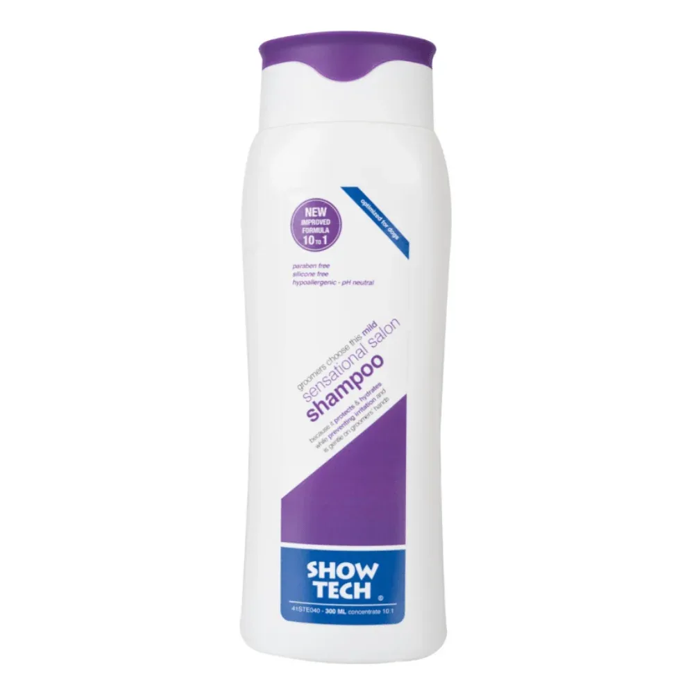 Show Tech - Sensational Salon Shampoo - Mild - voor Huisdieren - 300ml