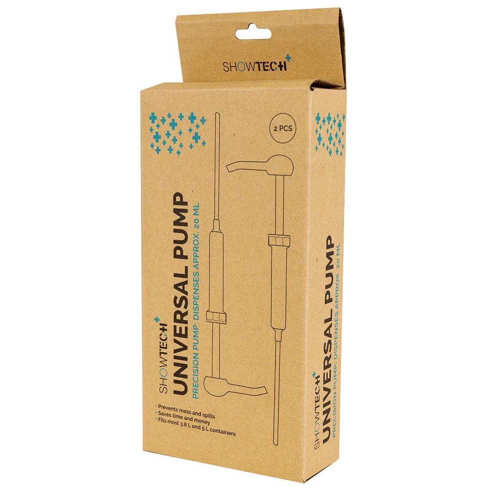 Show Tech+ - Universele Pomp - voor Shampoo Containers - 2 stuks