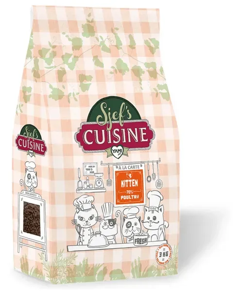 Sjef's Cuisine Kitten (vol eiwitten vitaminen en mineralen)