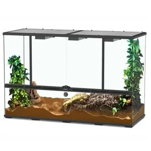 Smart Line Terrarium zwart 118 x 45 x 60 cm