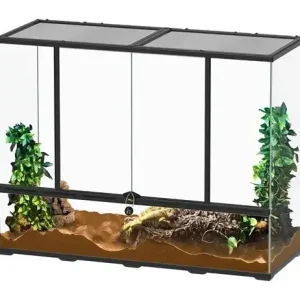 Smart Line Terrarium zwart 118 x 45 x 90 cm