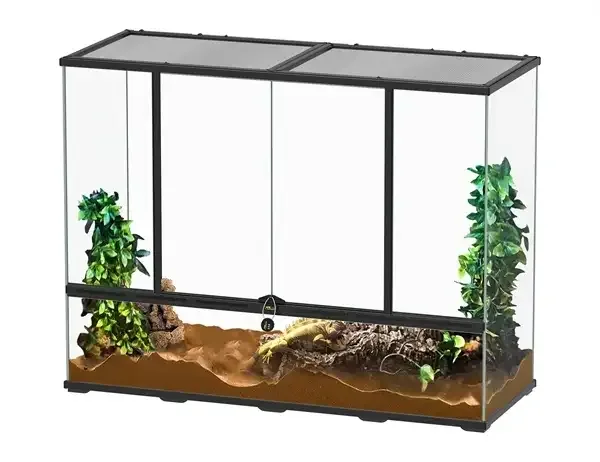 Smart Line Terrarium zwart 118 x 45 x 90 cm