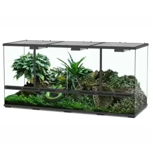 Smart Line Terrarium zwart 132 x 45 x 60 cm
