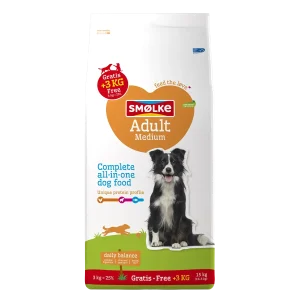Smolke Adult Medium Bonusbag 12+3 kg
