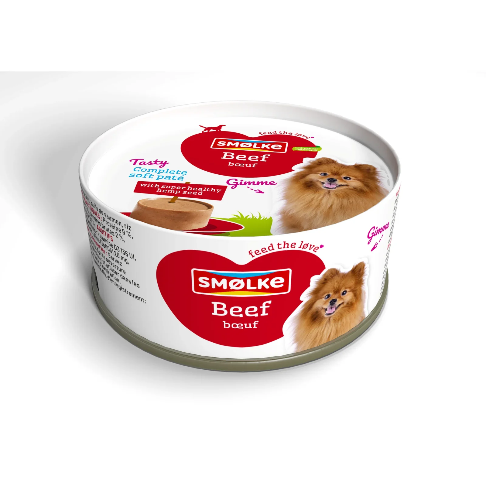 Smolke Complet Soft Pat茅 - Hondenvoer - 125 Gram - kalkoen