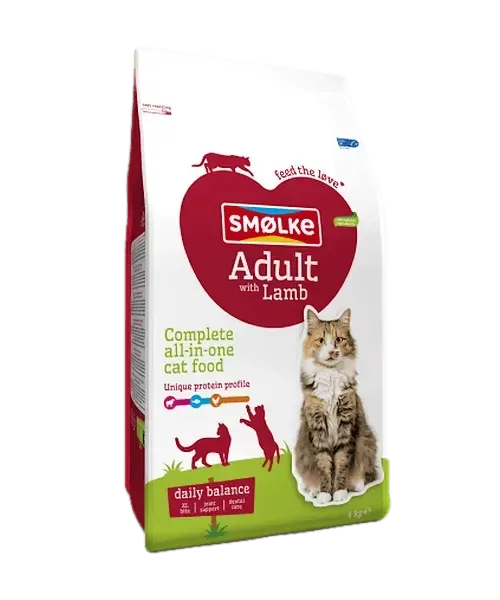 Smolke Kat Adult Lam (Tarwevrij met Glucosamine)