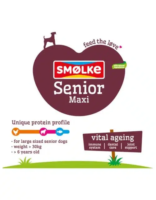Smølke Senior maxi hondenvoer - Image 2