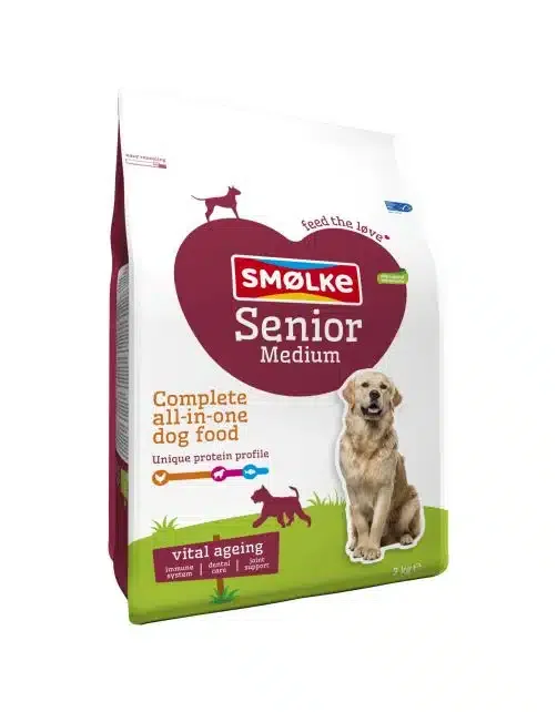 Smølke Senior medium hondenvoer