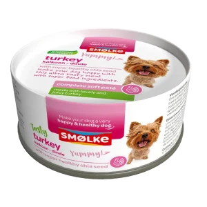 Smolke Soft Paté Hond Kalkoen 125 g