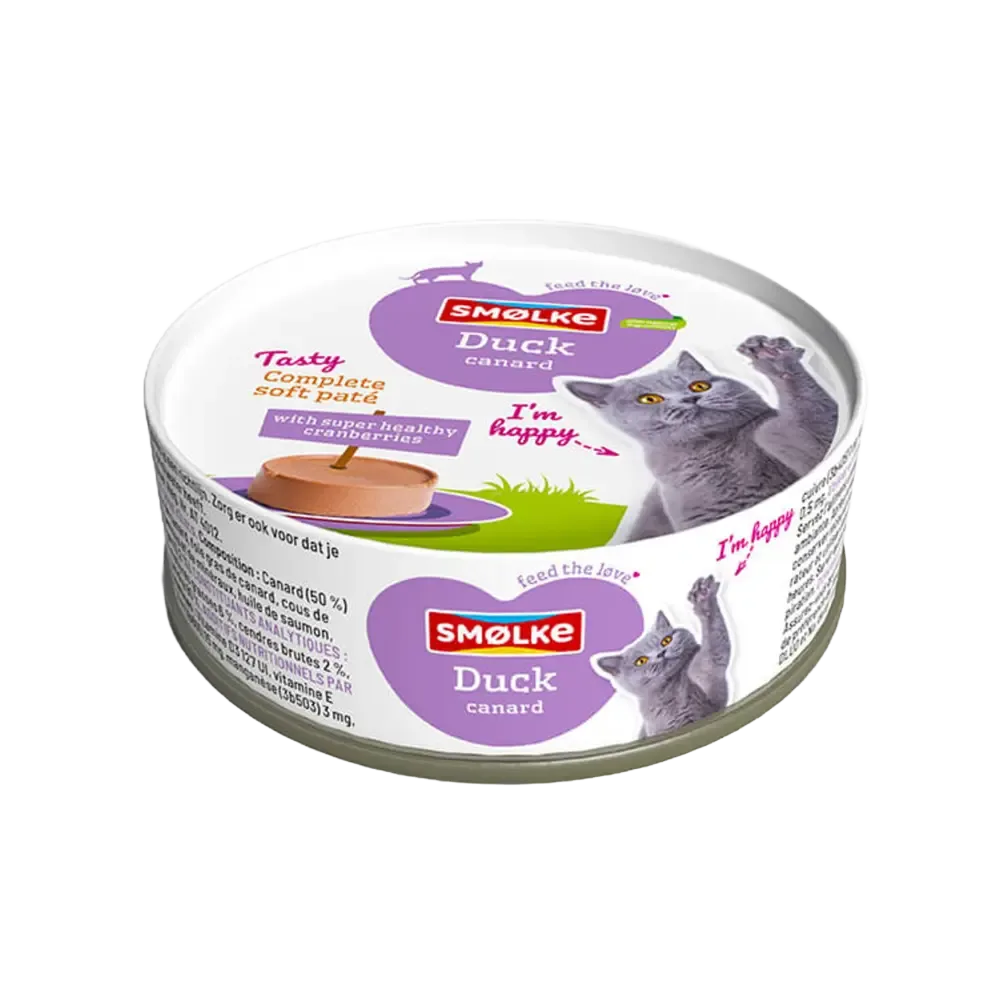 Smolke Soft Paté Kat Game Duck 80 g