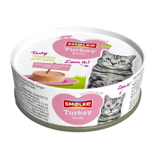 Smolke Soft Paté Kat Kalkoen 80 g
