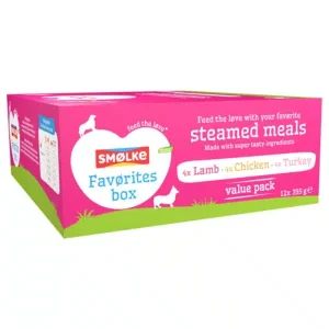 Smolke vers Gestoomde Maaltijd Favørites Box 12×395 g