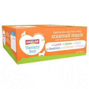 Smolke vers Gestoomde Maaltijd Variety Box 12x395gr
