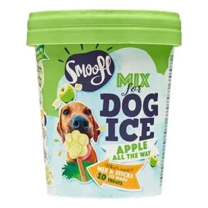 Smoofl Ijsmix voor Honden Appel - 160 gr
