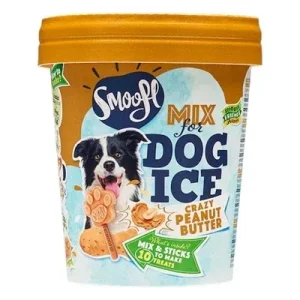 Smoofl Ijsmix voor Honden Pindakaas - 160 gr