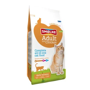 Sm枚lke Adult - Kattenvoer - 2 Kilogram - kip