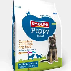 Sm枚lke Puppy Maxi - Hondenvoer - 12 Kilogram - kip, lam, vis