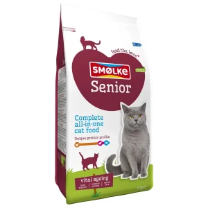 Sm枚lke Senior - Kattenvoer - 2 Kilogram - vis, lam, kip