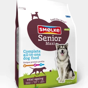 Sm枚lke Senior Maxi - Hondenvoer - 3 Kilogram - kip, lam, vis