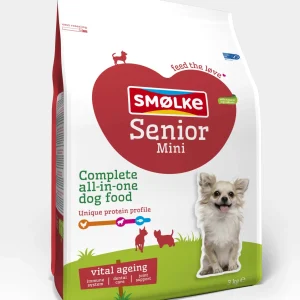 Sm枚lke Senior Mini - Hondenvoer - 3 Kilogram - kip, lam, vis