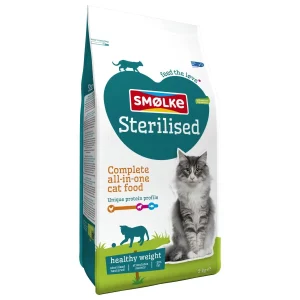 Sm枚lke Sterilised - Kattenvoer - 4 Kilogram - vis, lam, kip