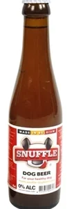 Snuffle hondenbier rund flesje 250ml