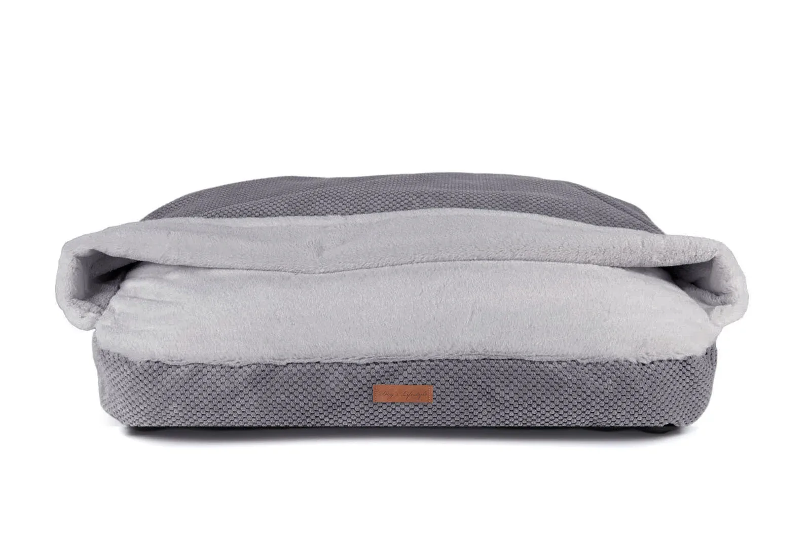 Snuggle Cave Hondenkussen Supersoft Antraciet