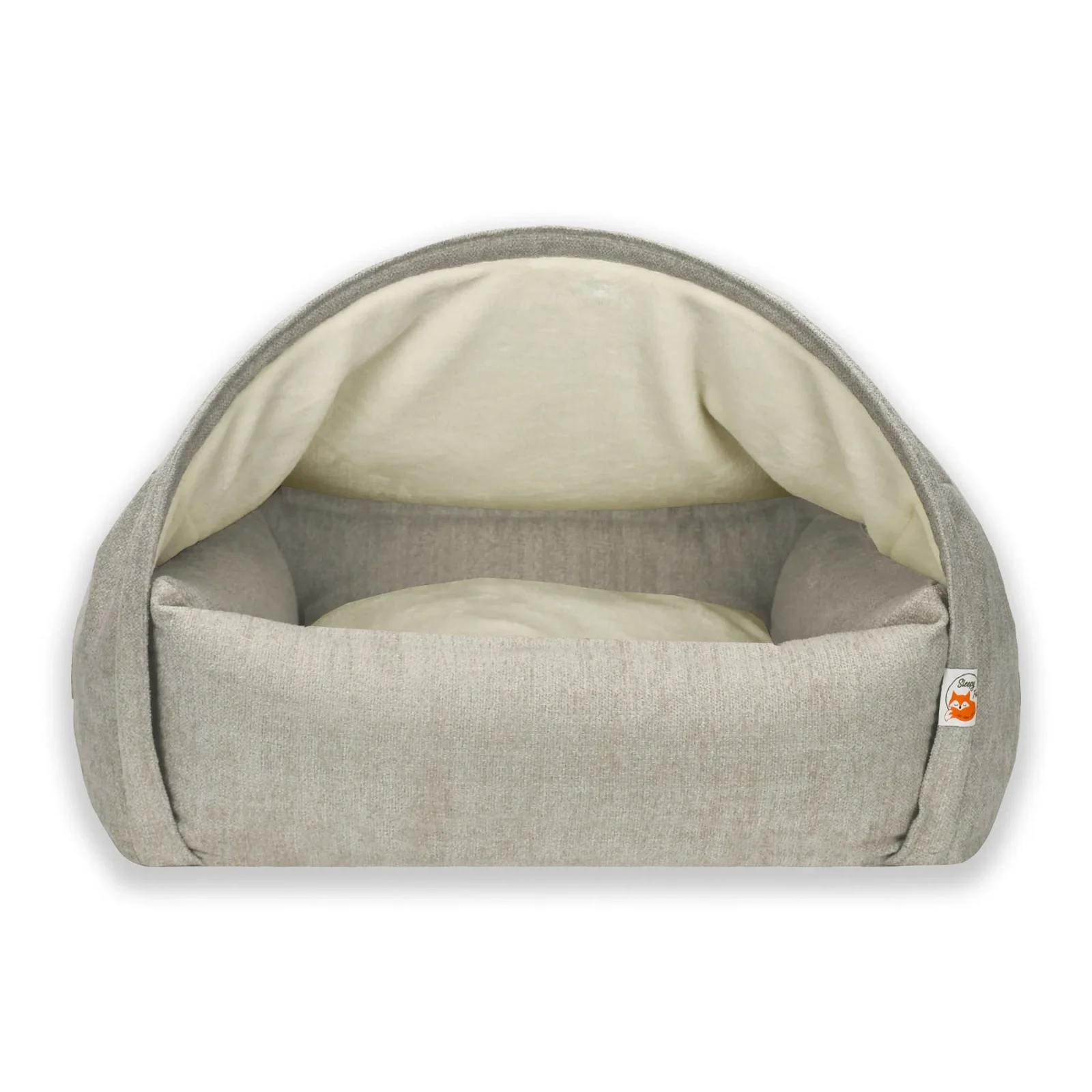 Snuggle Cave Sleepy Fox® Soft Touche Cream Chenille - Image 2