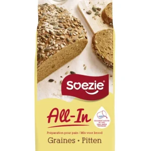 Soezie All-in-mix Brood met pitten - Broodmeel - 2.5 Kilogram