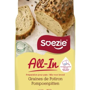 Soezie All-in-mix Brood met pompoenpitten - Broodmeel
