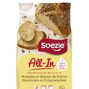 Soezie All-in mix hazelnoten en pompoenpitten - Broodmeel