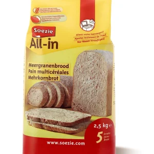 Soezie All-in-mix Meergranenbrood - Broodmeel - 0.5 Kilogram