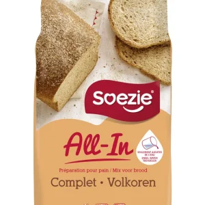 Soezie All-in-mix Volkorenbrood - Broodmeel - 2.5 Kilogram