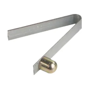 Spanbeugelveer -Nieuw model - Zilver - 4 Stuks - 9 cm